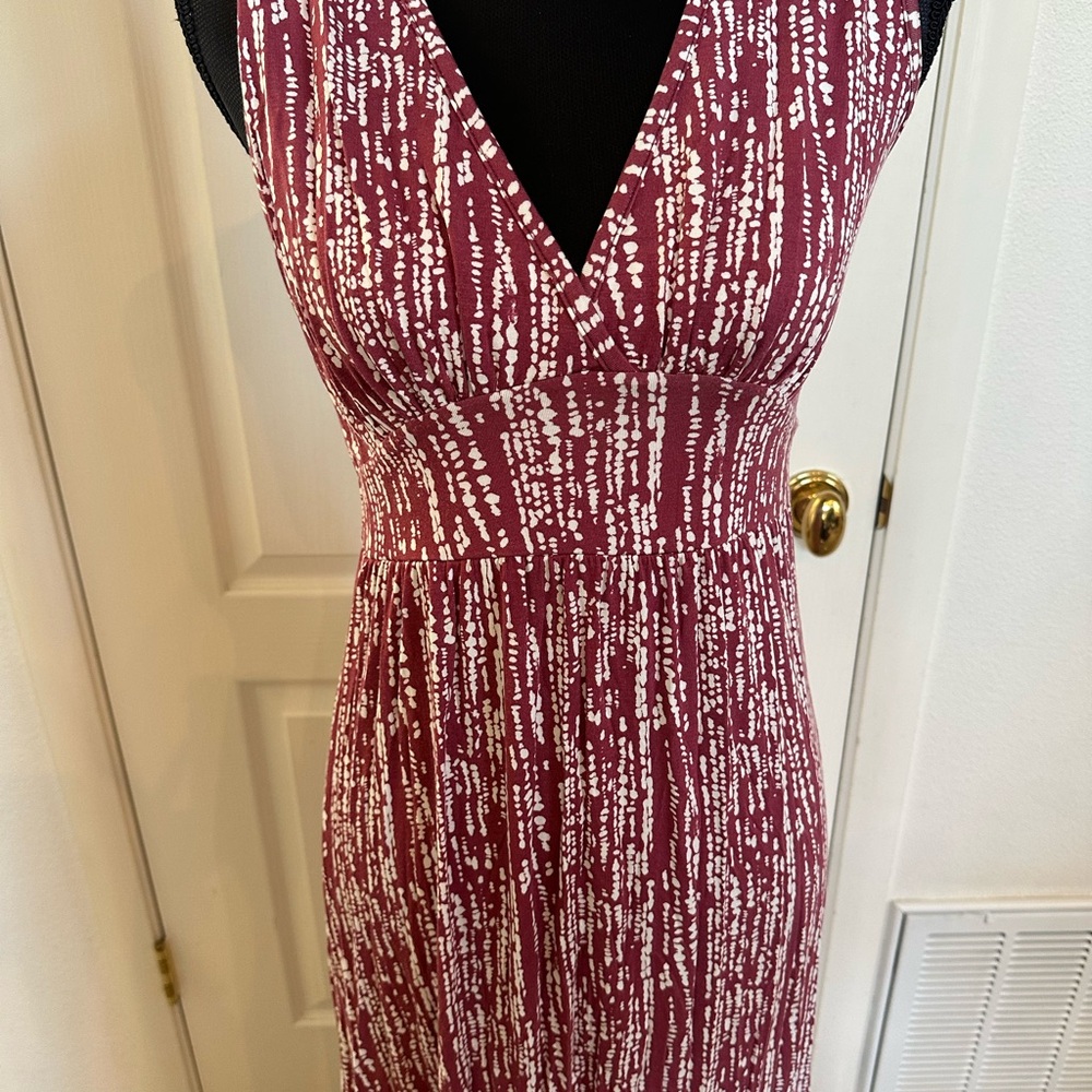 Loveappella Pink and Gold Sequin Sleeveless Maxi Dress